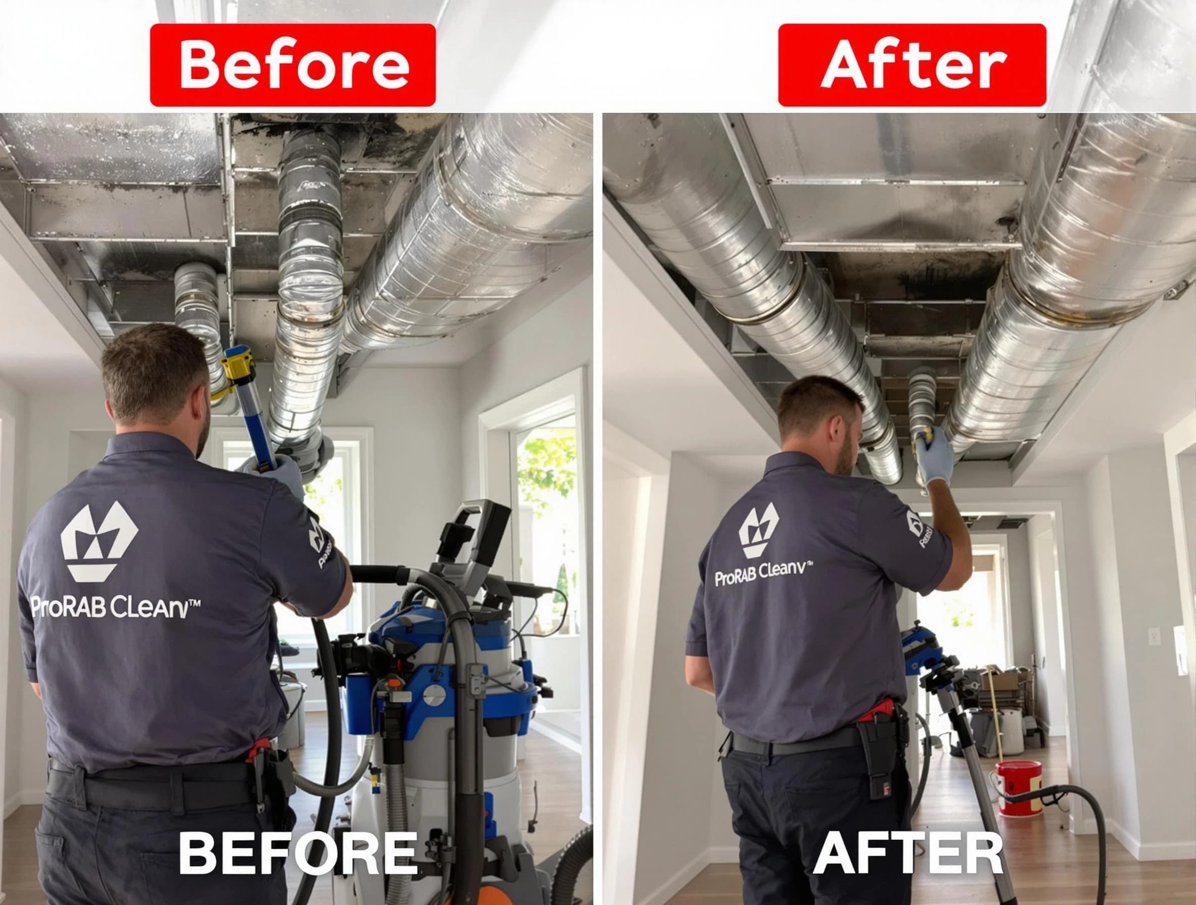 Milliken Air Duct Cleaning expert performing thorough residential duct cleaning in a Milliken home