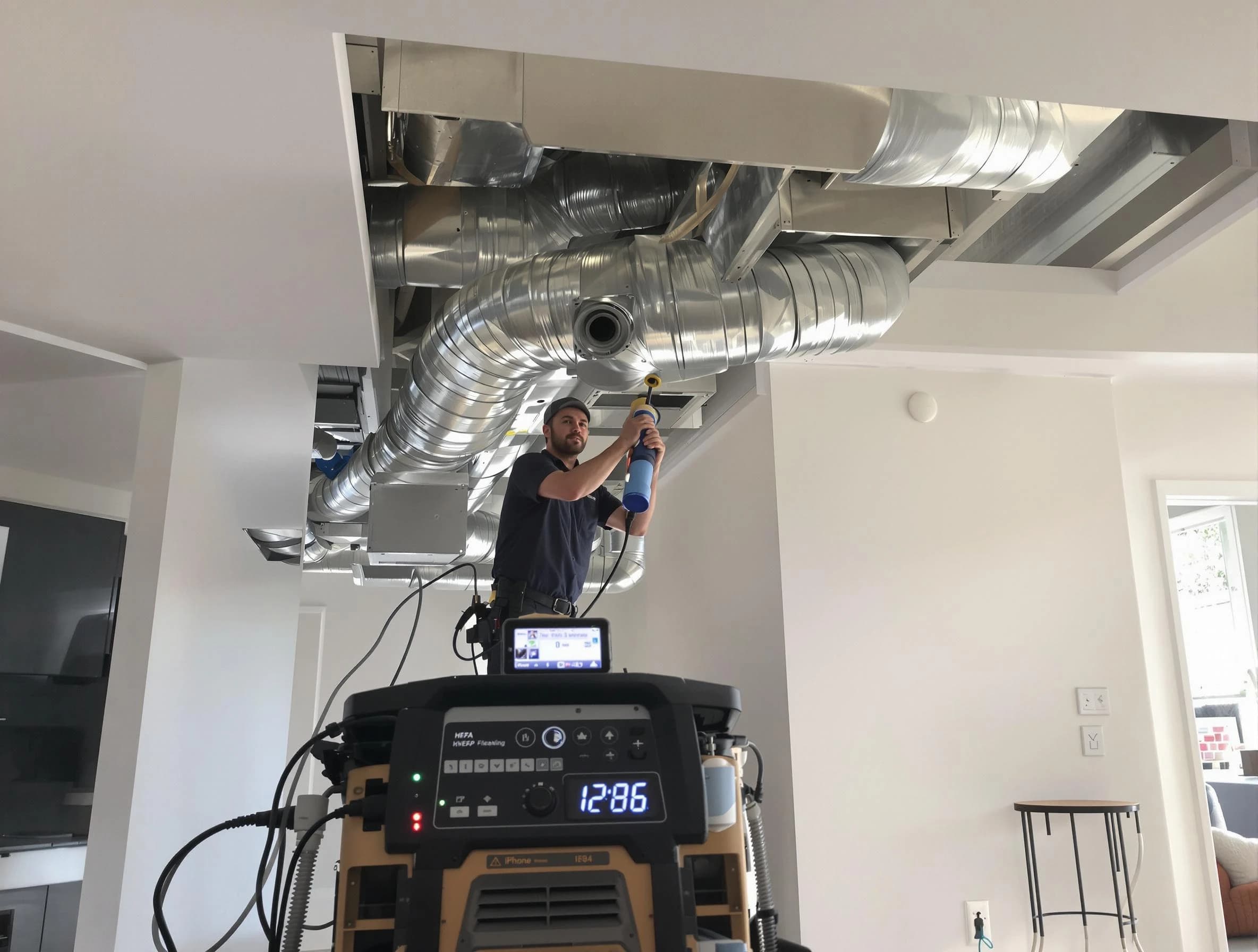 Advanced pure air duct cleaning by Milliken Air Duct Cleaning in Milliken