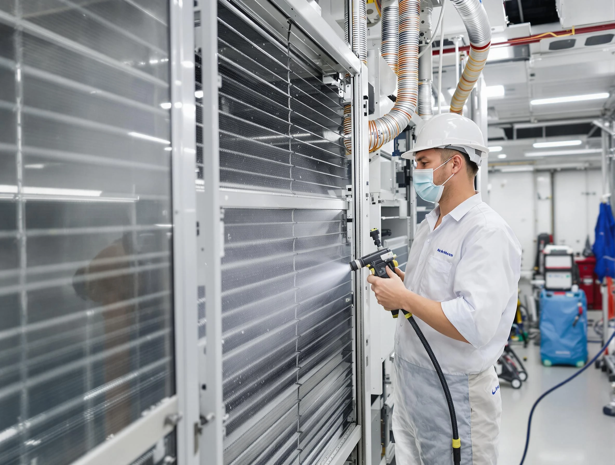 Professional AC coil cleaning by Milliken Air Duct Cleaning in Milliken