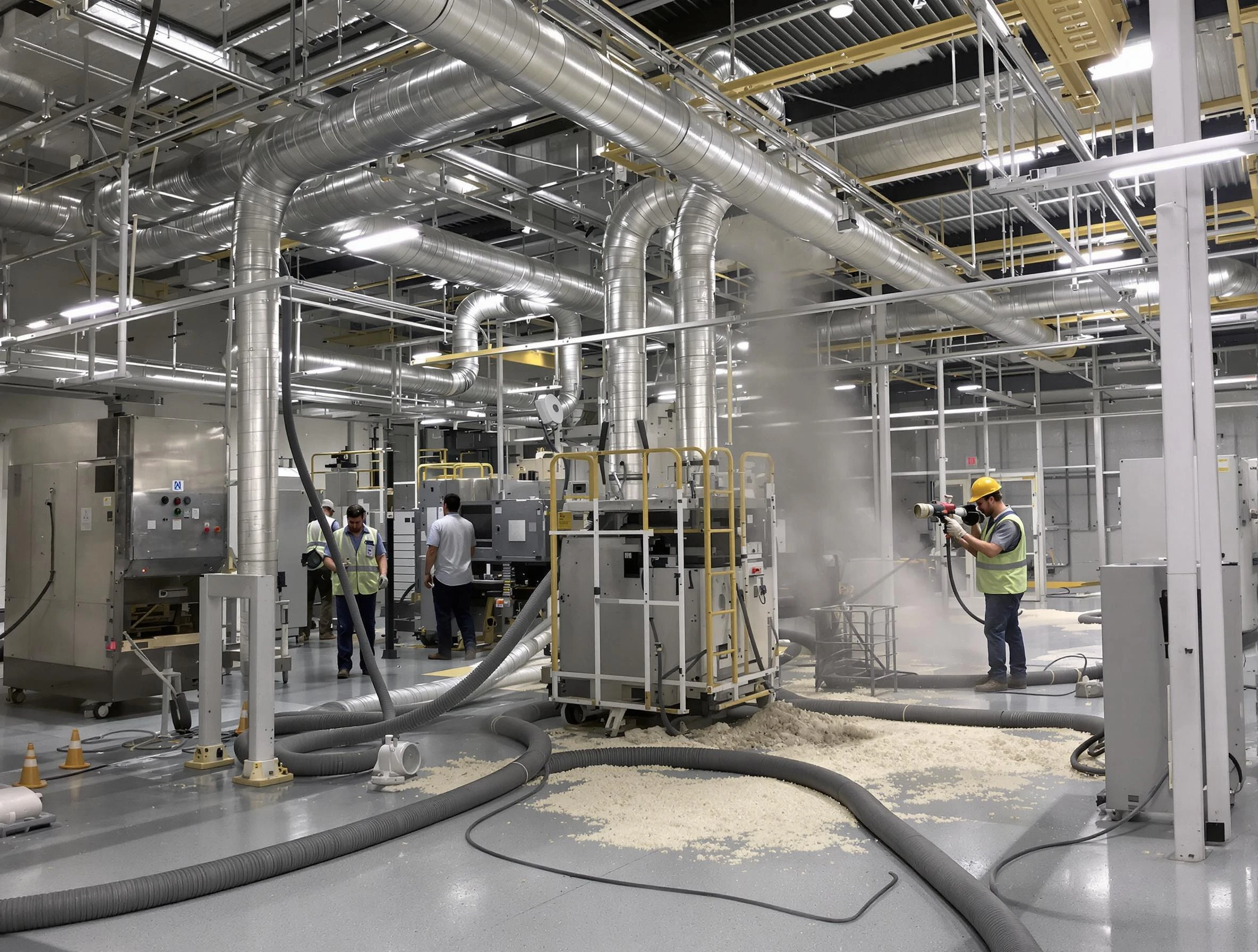 Heavy-duty industrial duct cleaning by Milliken Air Duct Cleaning in Milliken